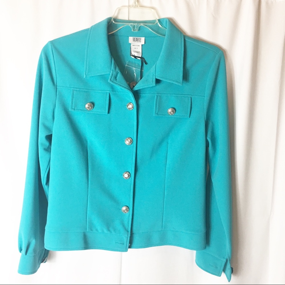 MONROE & MAIN 2 PIECE SKIRT SUIT